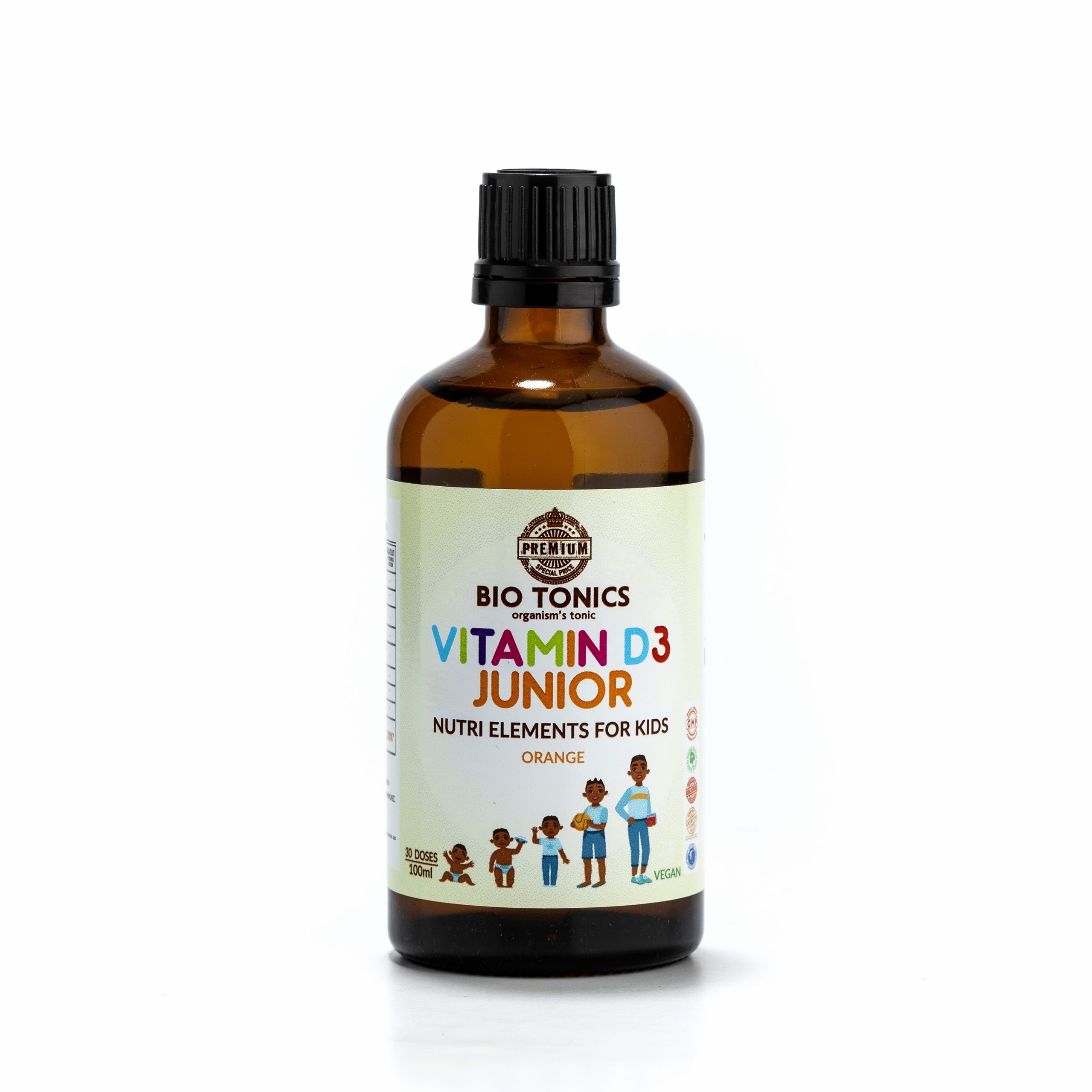 BIO TONICS JUNIOR VITAMIN D3 Cosmetics Manufacturing